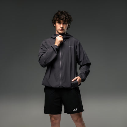 #BuiltInTheLab Reflective Running Jacket