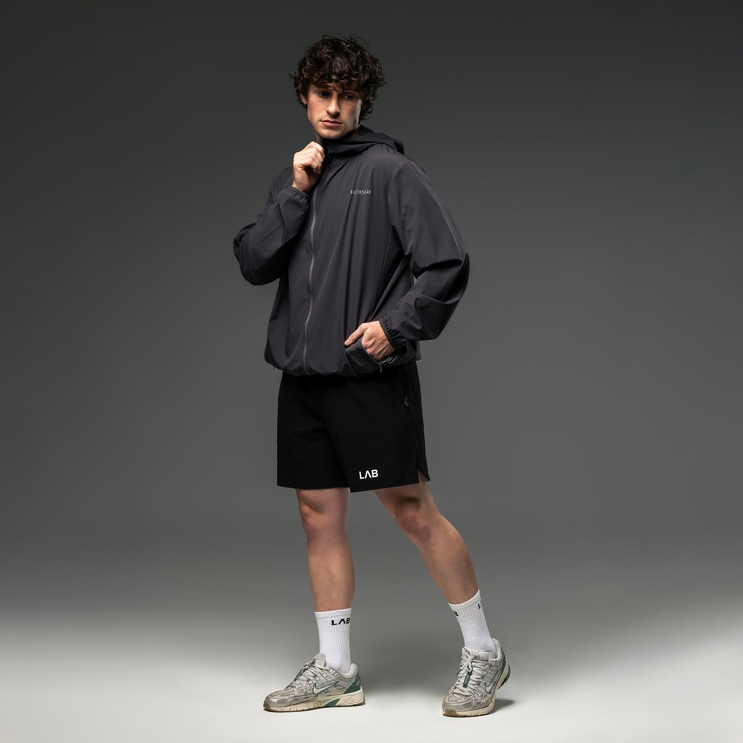 #BuiltInTheLab Reflective Running Jacket