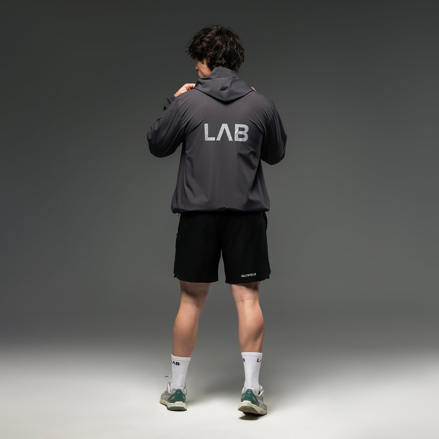 #BuiltInTheLab Reflective Running Jacket
